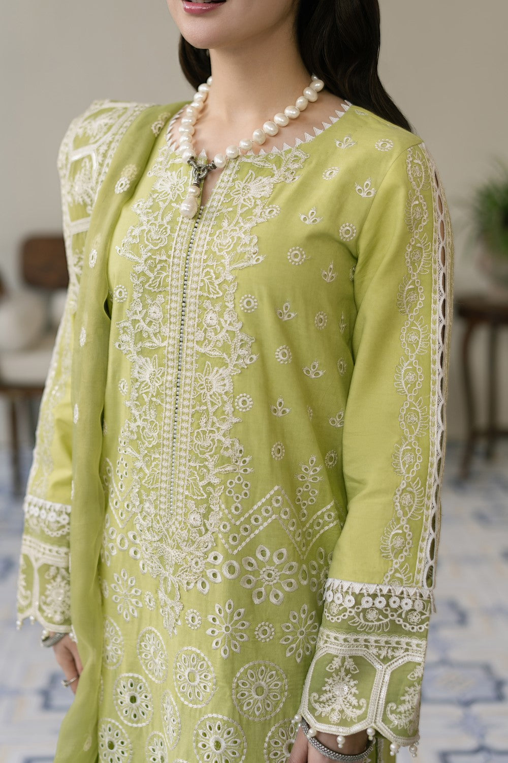 Maryum N Maria | Luxury Lawn 25 | ALIYA - MS50117 -  Maryum N Maria Ladies Clothes - Original Designer Dress - House of Maryam