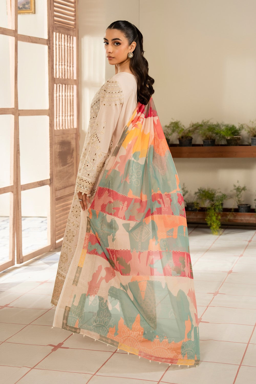 Maryum N Maria | Luxury Lawn 25 | ABIA - MS50120 -  Maryum N Maria Ladies Clothes - Original Designer Dress - House of Maryam