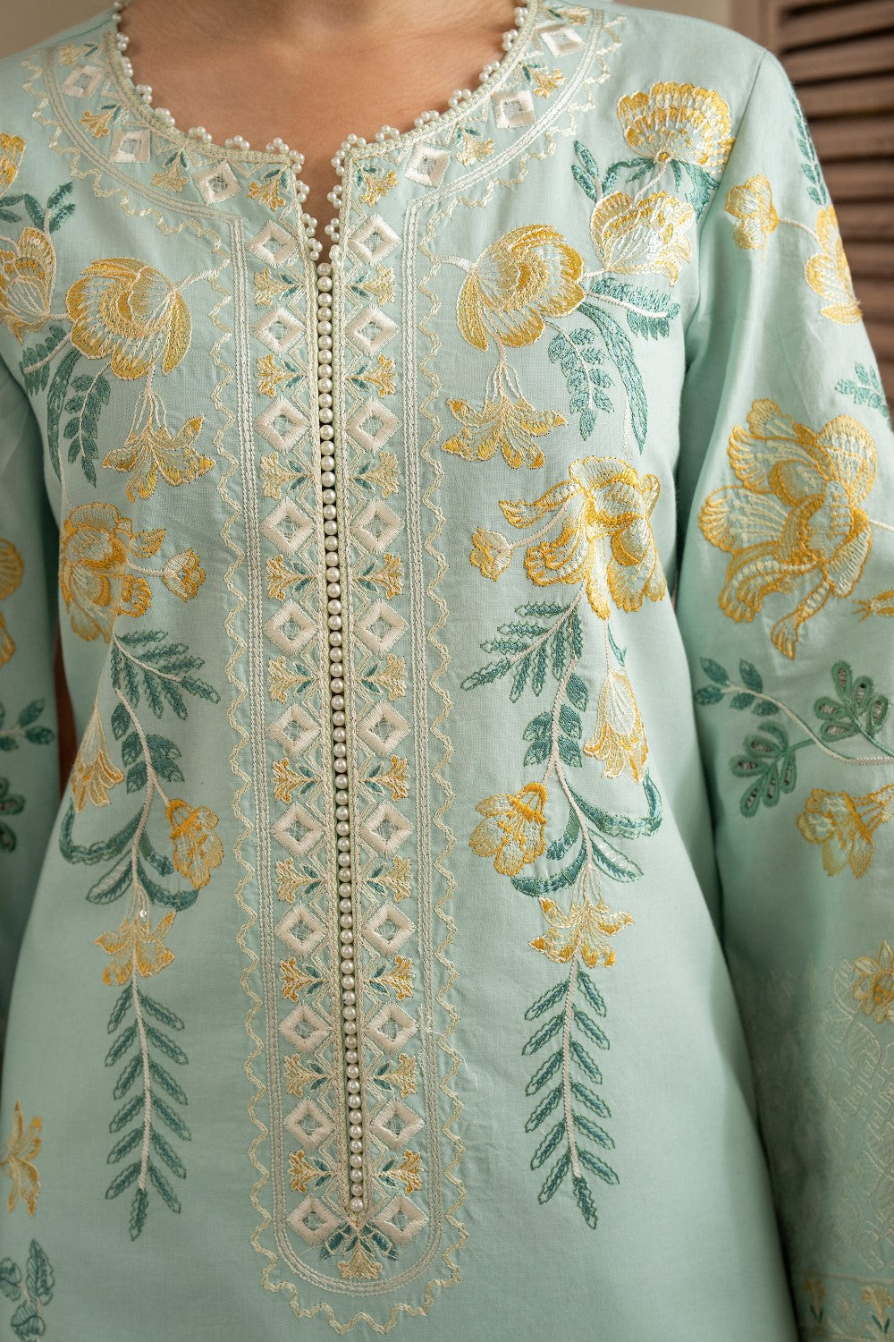 Maryum N Maria | Luxury Lawn 25 | ALAIA - MS50122 -  Maryum N Maria Ladies Clothes - Original Designer Dress - House of Maryam