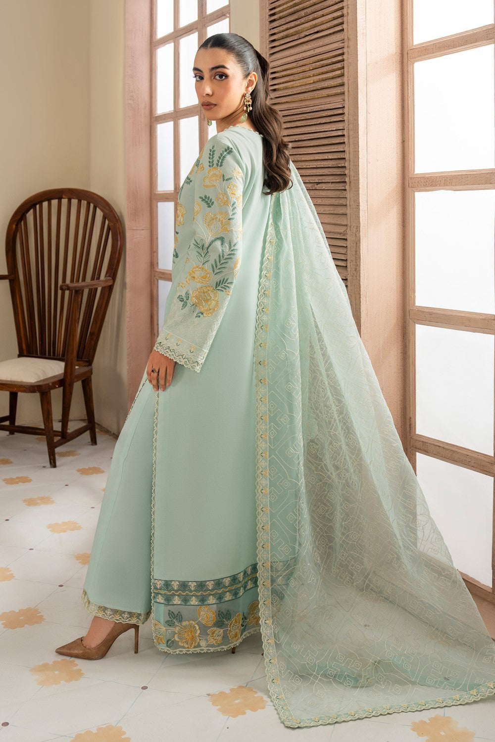 Maryum N Maria | Luxury Lawn 25 | ALAIA - MS50122 -  Maryum N Maria Ladies Clothes - Original Designer Dress - House of Maryam