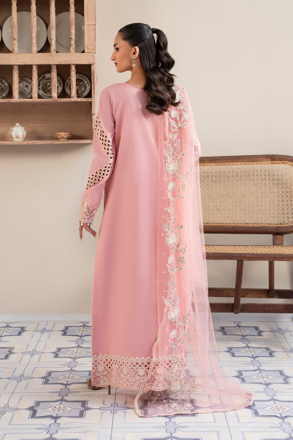 Maryum N Maria | Luxury Lawn 25 | AHLAM - MS50123 -  Maryum N Maria Ladies Clothes - Original Designer Dress - House of Maryam
