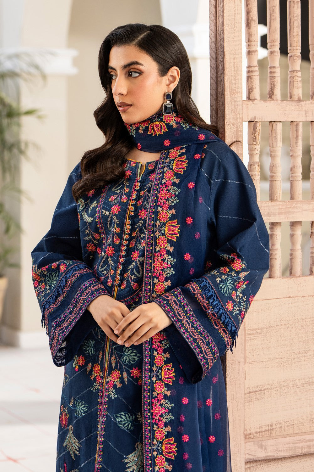 Maryum N Maria | Luxury Lawn 25 | ARAYA - MS50124 -  Maryum N Maria Ladies Clothes - Original Designer Dress - House of Maryam