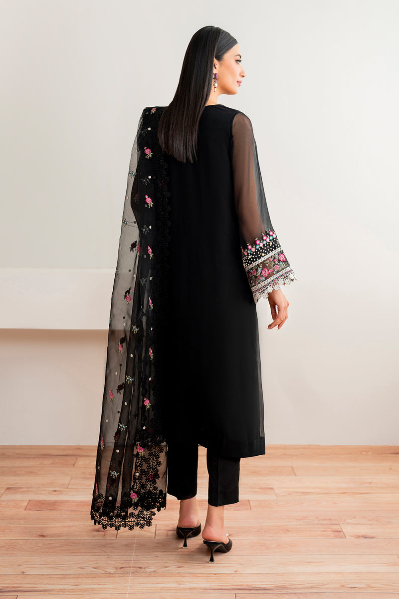Baroque | Formal Collection | CHIFFON UF-682 -  Baroque Ladies Clothes - Original Designer Dress - House of Maryam