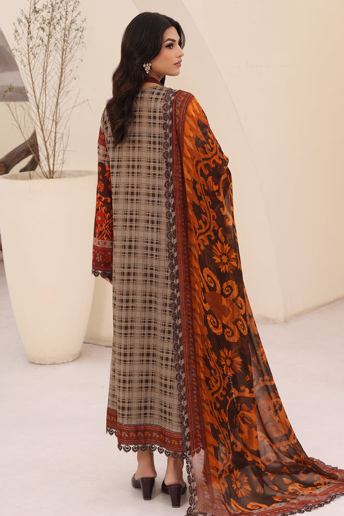 Charizma | Naranji Embroidered Lawn 24 | CN4-010 -  Charizma Luxury - Original Designer Dress - House of Maryam