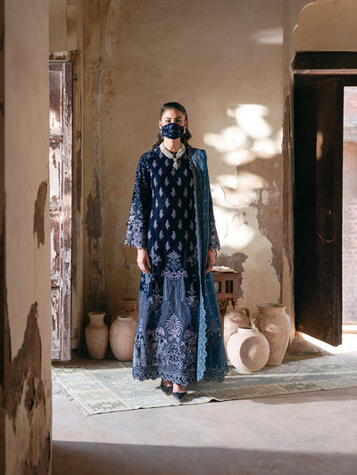 Flossie | Siara Velvet Formals | V-105 - B -  Flossie Ladies Clothes - Original Designer Dress - House of Maryam