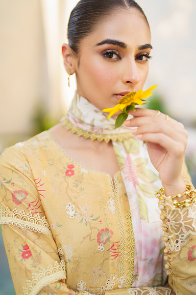 Iznik | Festive lawn 24 | SFL-09 -  Iznik Luxury - Original Designer Dress - House of Maryam