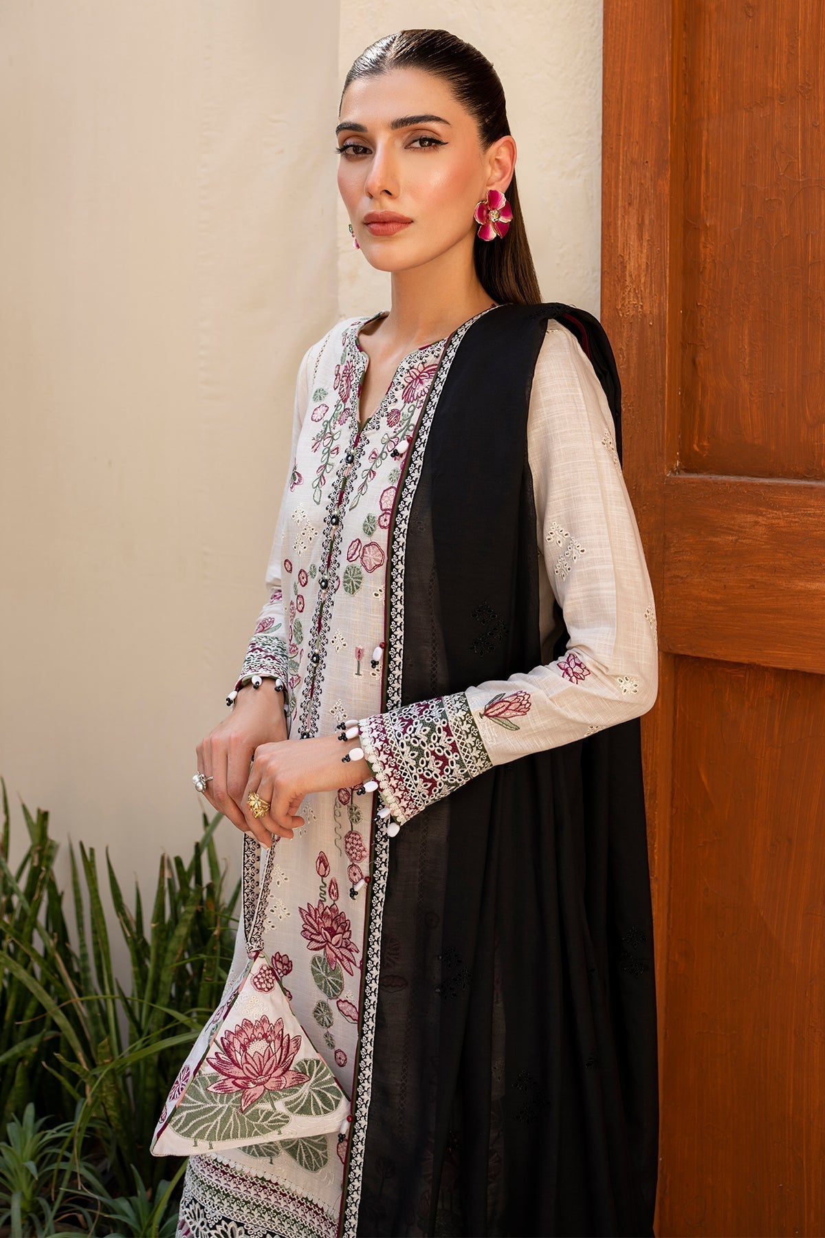 Jazmin | Irish Lawn SS 24 | D8 -  Jazmin Luxury - Original Designer Dress - House of Maryam