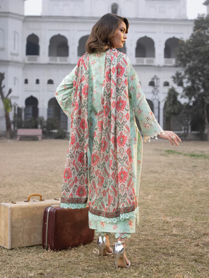 Faiza Faisal | Maya Luxury Lawn | Julia by Faiza Faisal - House of Maryam