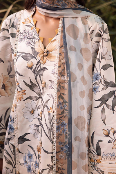 Alizeh | Sheen Lawn Prints 24 | GARDENIA -  Alizeh Casuals - Original Designer Dress - House of Maryam
