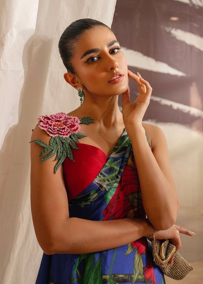 Mahgul | Eye of Cemal | Bold Breeze -  Mahgul Ladies Clothes - Original Designer Dress - House of Maryam