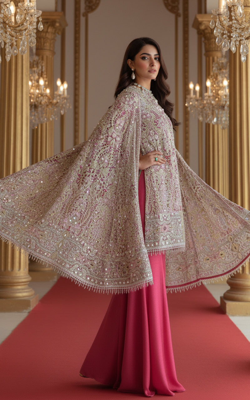 Threads and Motifs | Formal Dresses 25 | Organza Embroidered Shirt, image 4
