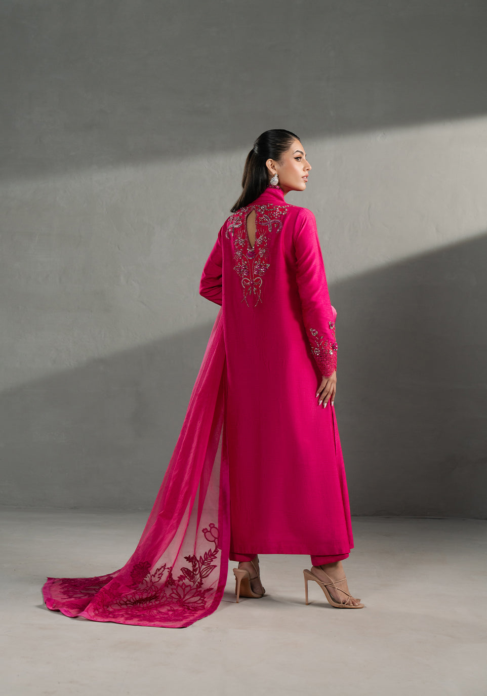 Zarqash | Silk Edit | ZQS 007 EVA -  Zarqash Ladies Clothes - Original Designer Dress - House of Maryam