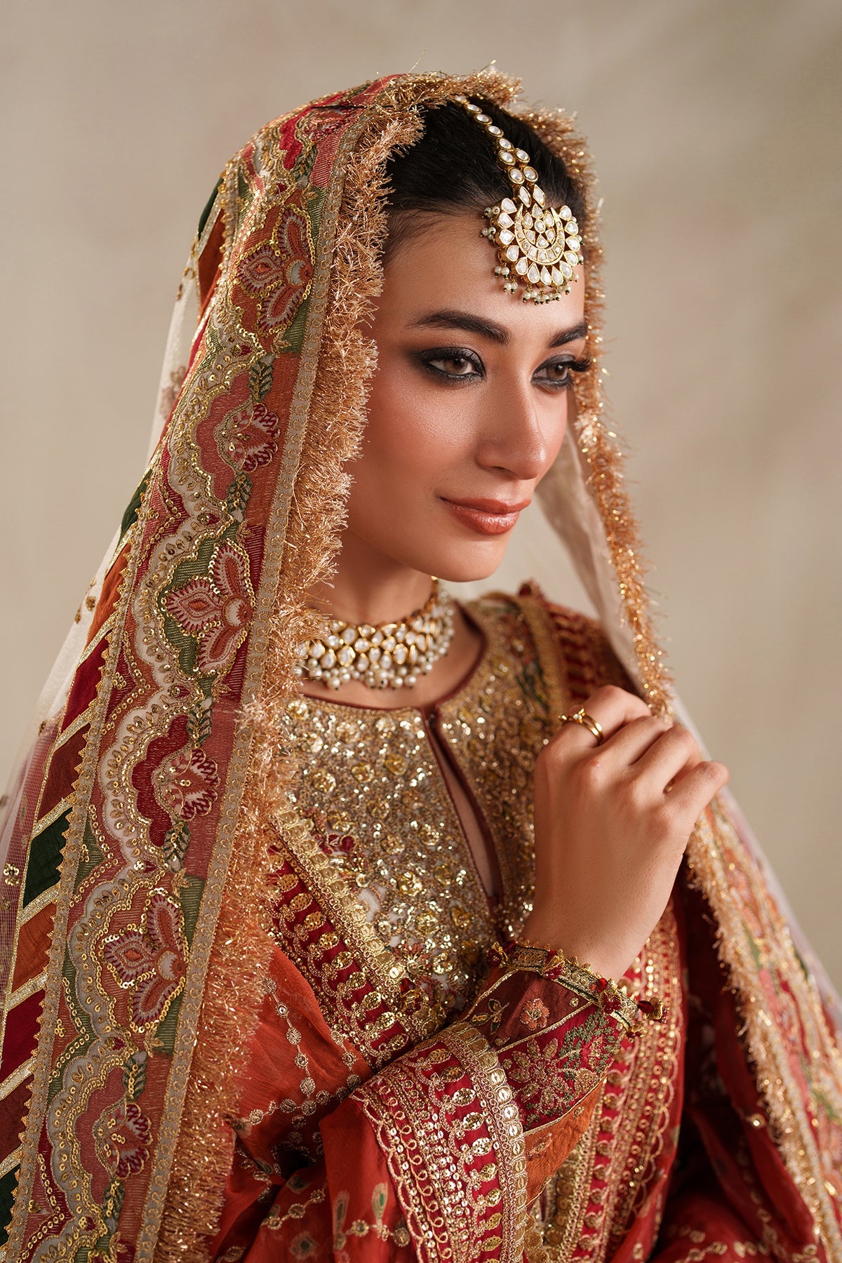 Baroque | Formals | Embroidered Net UF-4368-7