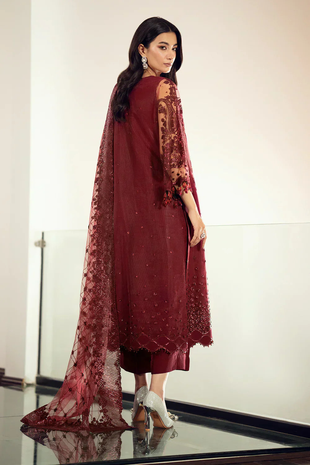 Baroque | Formals Collection | UF-507 -  Baroque Formal - Original Designer Dress - House of Maryam