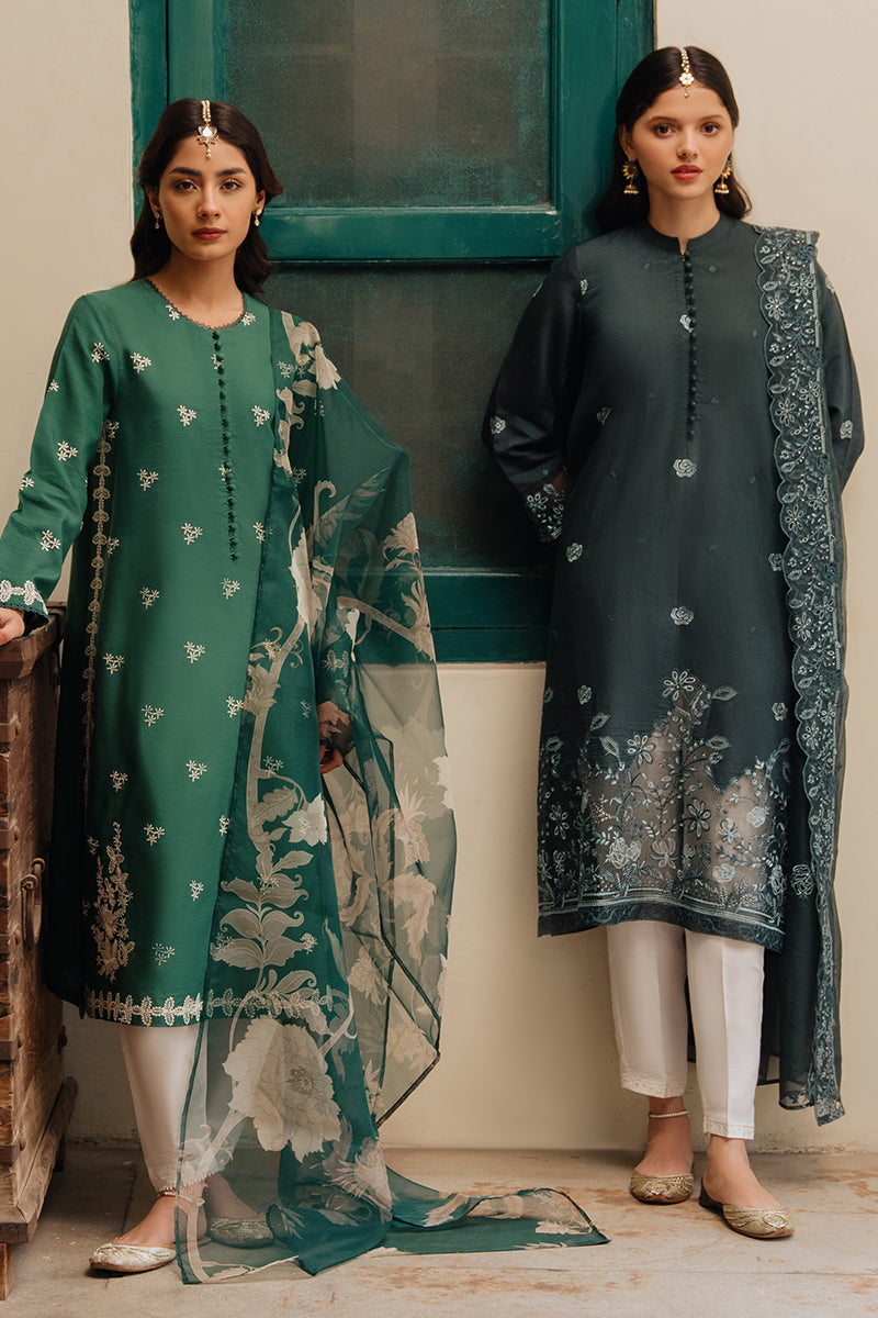Cross Stitch | Exclusive Pret | Insignia-2PC (Shirt & Dupatta)-6