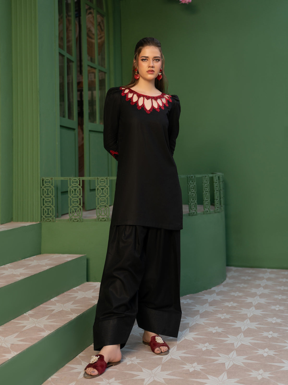 Hania & Umaimaz | Festive Collection | Anora -  Hania & Umaima  - Original Designer Dress - House of Maryam
