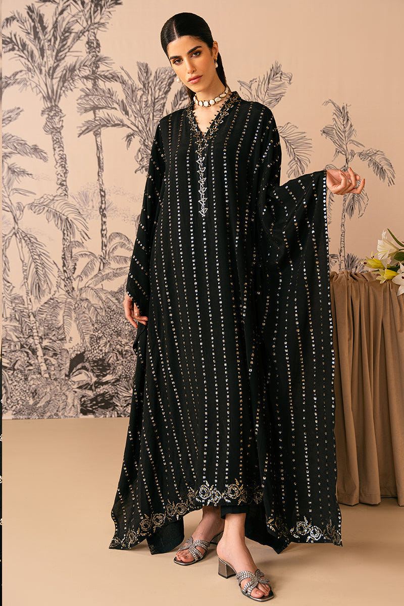 Cross Stitch | Luxe Atelier 24 | MYSTIC RAVEN -  Cross Stitch Luxury - Original Designer Dress - House of Maryam