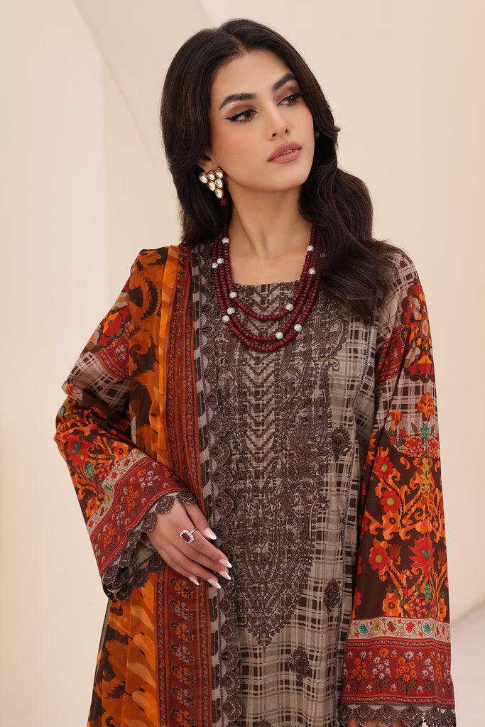 Charizma | Naranji Embroidered Lawn 24 | CN4-010 -  Charizma Luxury - Original Designer Dress - House of Maryam