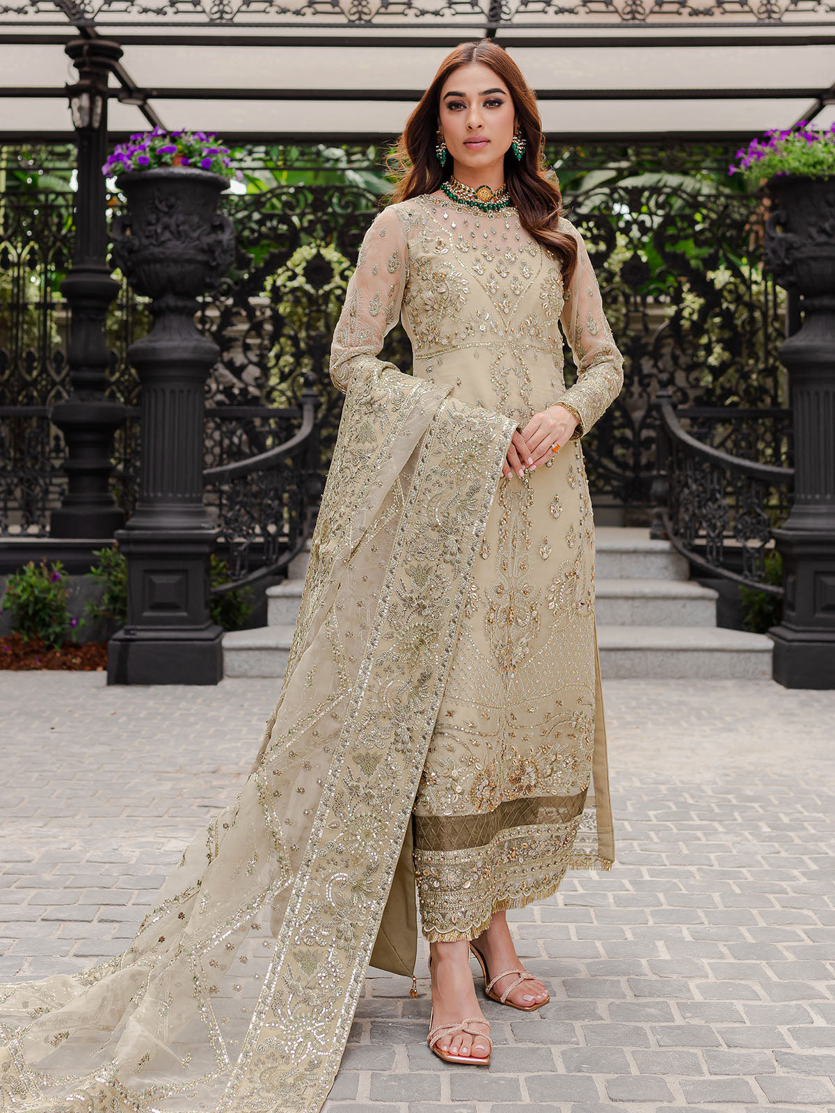 Gulaal | Luxury Pret | WARINA GL-LP-V1-05 -  Gulaal Formal - Original Designer Dress - House of Maryam