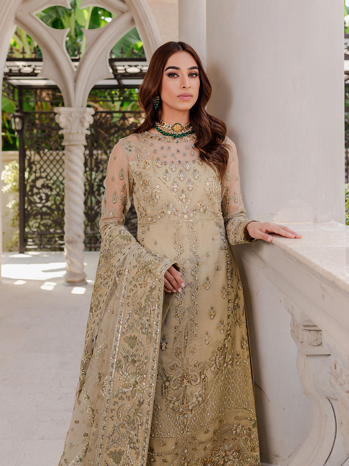 Gulaal | Luxury Pret | WARINA GL-LP-V1-05 -  Gulaal Formal - Original Designer Dress - House of Maryam