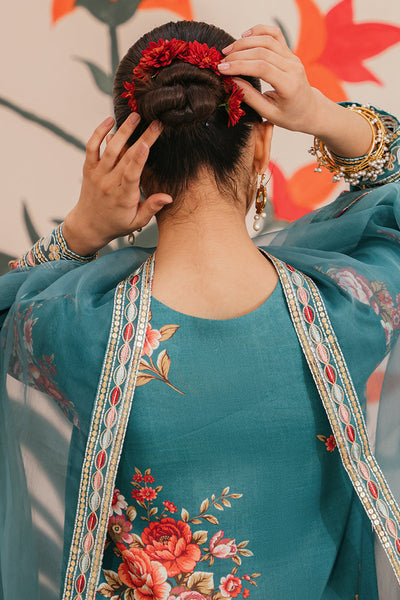 Cross Stitch | Luxury Pret | Tide Pool-2 Piece (Shirt & Dupatta)