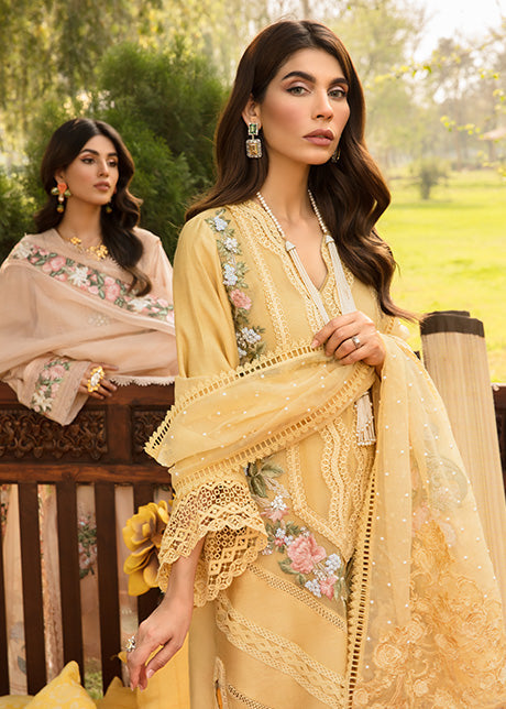 Saira Shakira | Luxury Pret | Daffodil -  Saira Shakira Ladies Clothes - Original Designer Dress - House of Maryam