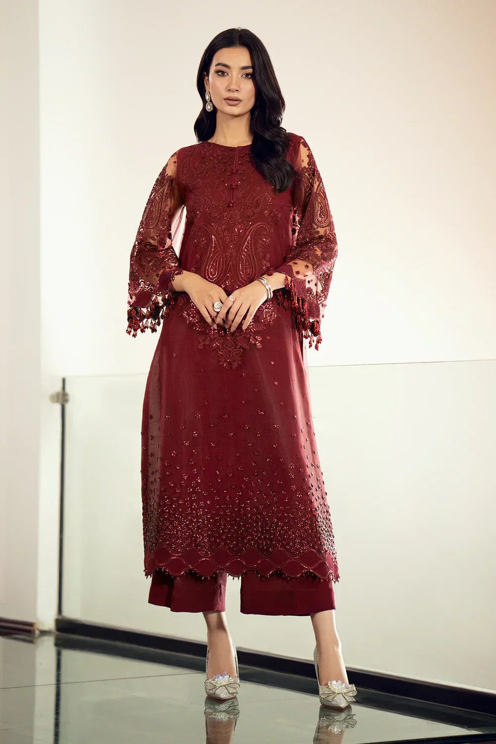 Baroque | Formals Collection | UF-507 -  Baroque Formal - Original Designer Dress - House of Maryam