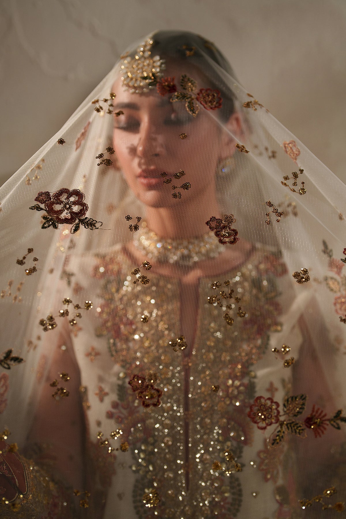 Baroque | Formals | Embroidered Net UF-4368-9