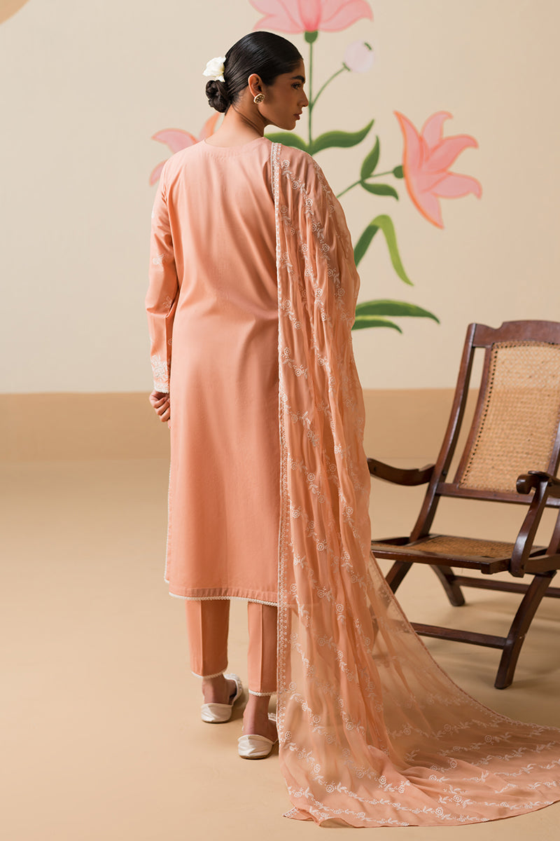 Cross Stitch | Chikankari Lawn Collection | P-03 -  Cross Stitch Luxury - Original Designer Dress - House of Maryam