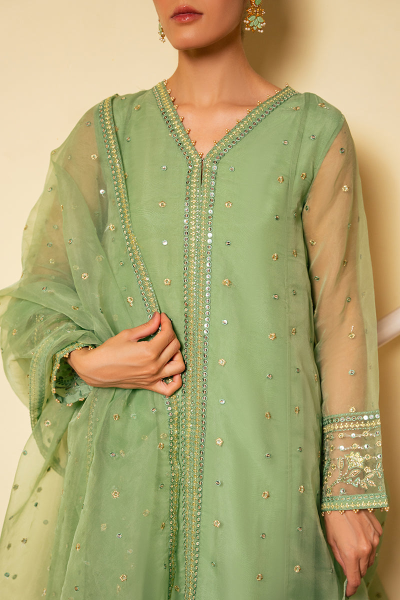 Cross Stitch | Luxury Pret | Forged Elegance-2 PC (Shirt & Dupatta)