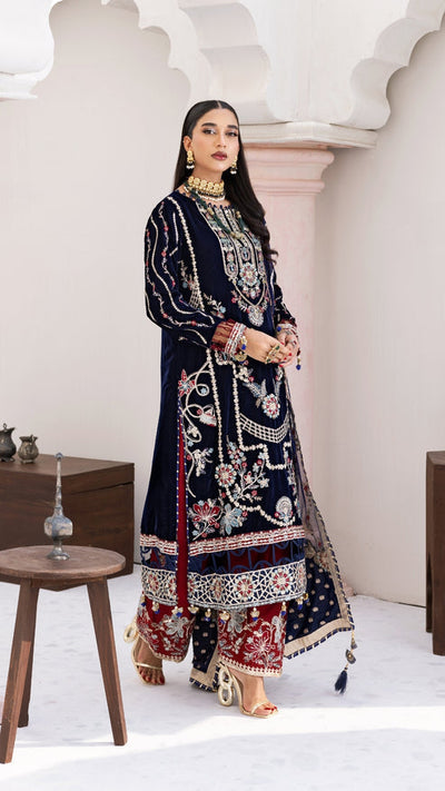 Zebtan | Andaz e Makhmal | ZAM-11 -  Zebtan Ladies Clothes - Original Designer Dress - House of Maryam