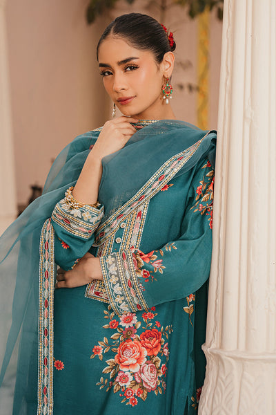Cross Stitch | Luxury Pret | Tide Pool-2 Piece (Shirt & Dupatta)