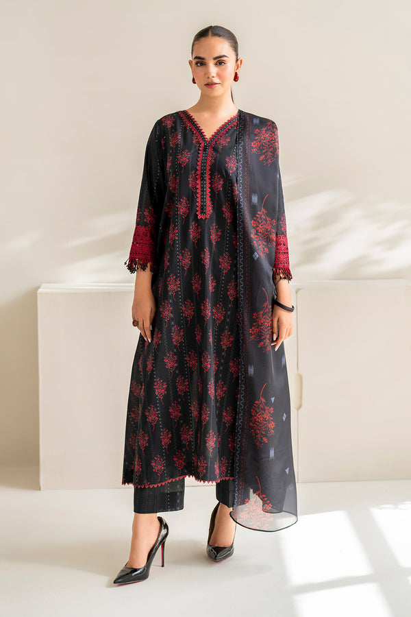 Baroque | Luxury Pret 24 | LAWN UF-675 -  Baroque Luxury - Original Designer Dress - House of Maryam
