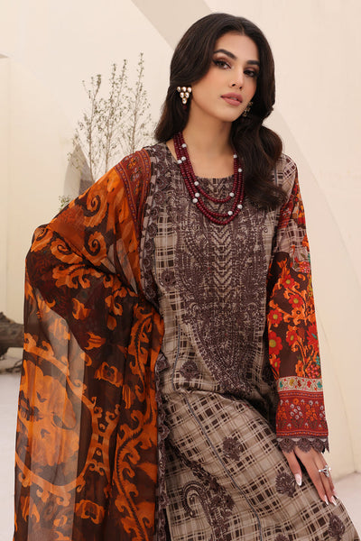 Charizma | Naranji Embroidered Lawn 24 | CN4-010 -  Charizma Luxury - Original Designer Dress - House of Maryam