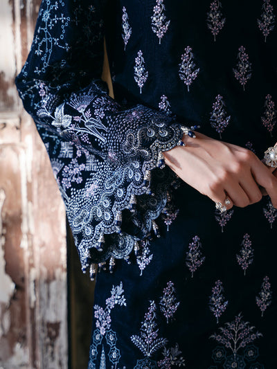 Flossie | Siara Velvet Formals | V-105 - B -  Flossie Ladies Clothes - Original Designer Dress - House of Maryam