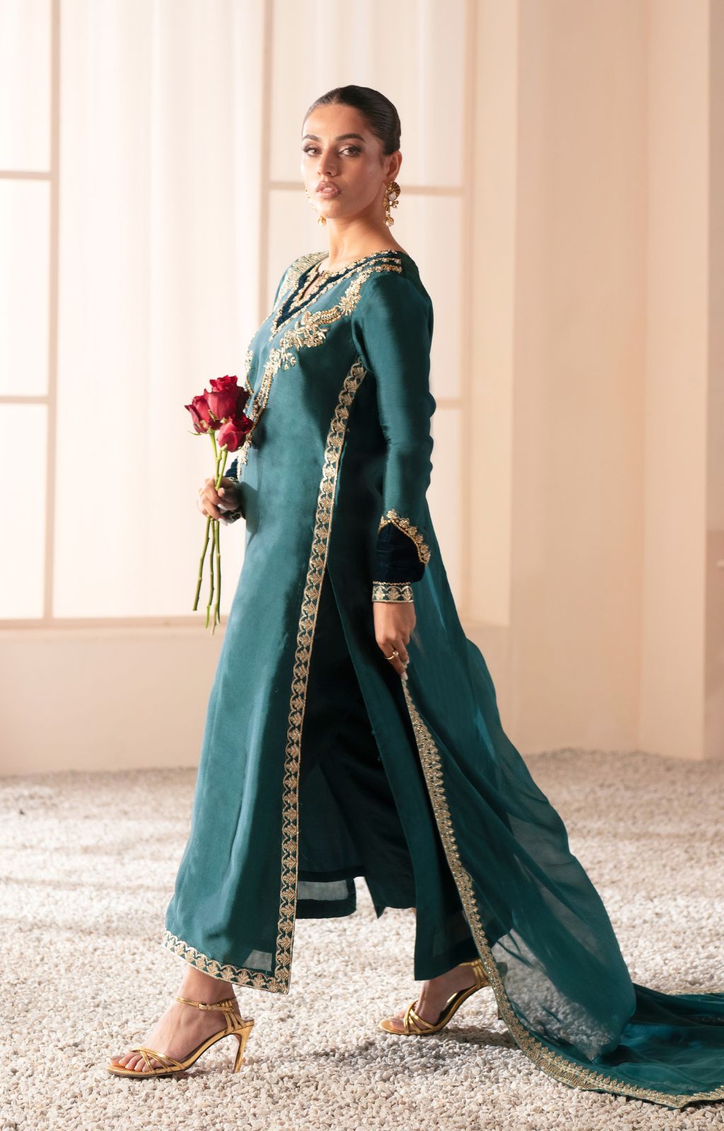Ajr Couture | Symphony Luxe Festive 25 | Jade -  AJR Couture Ladies Clothes - Original Designer Dress - House of Maryam