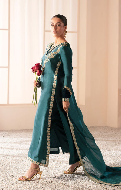 Ajr Couture | Symphony Luxe Festive 25 | Jade -  AJR Couture Ladies Clothes - Original Designer Dress - House of Maryam