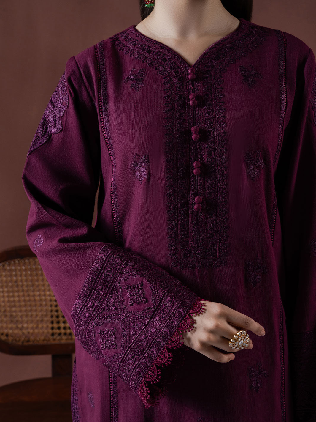 Faiza Faisal | Winter Edit 2024 | EMBER -  Faiza Faisal Ladies Clothes - Original Designer Dress - House of Maryam