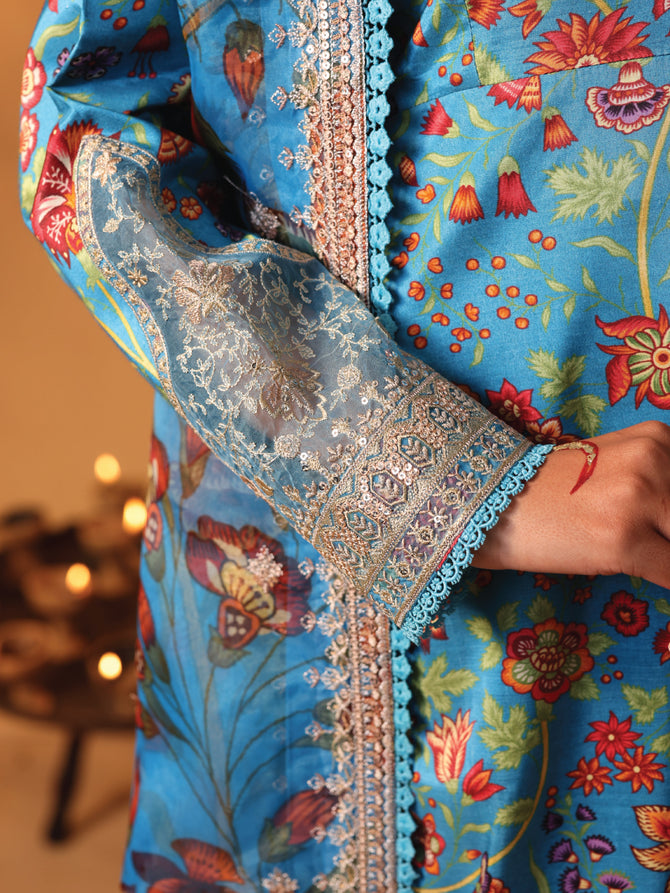 Faiza Faisal | Signature Pret Eid Edit | Oceane -  Faiza Faisal Luxury - Original Designer Dress - House of Maryam