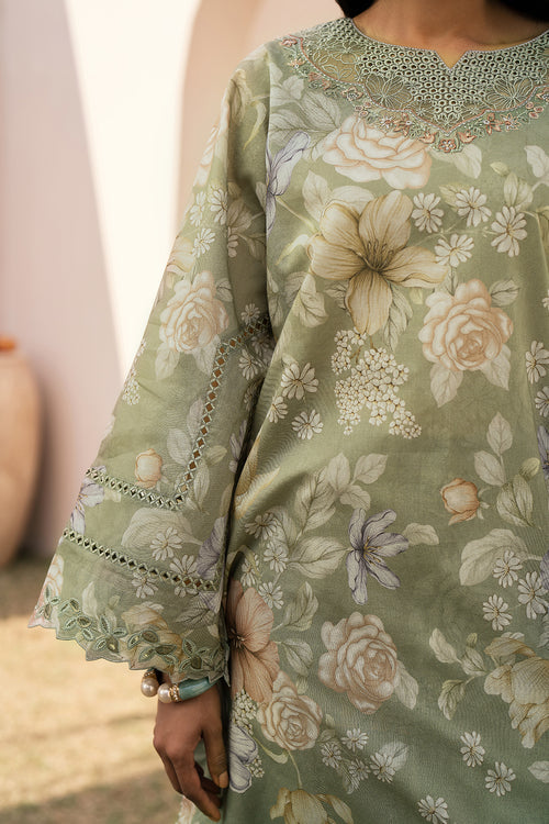 Baroque | Luxury Pret 24 | LAWN UF-596 -  Baroque Luxury - Original Designer Dress - House of Maryam
