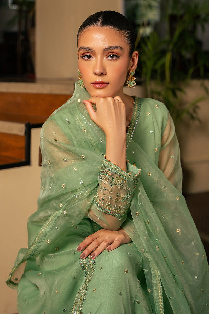 Cross Stitch | Luxury Pret | Forged Elegance-2 PC (Shirt & Dupatta)-3