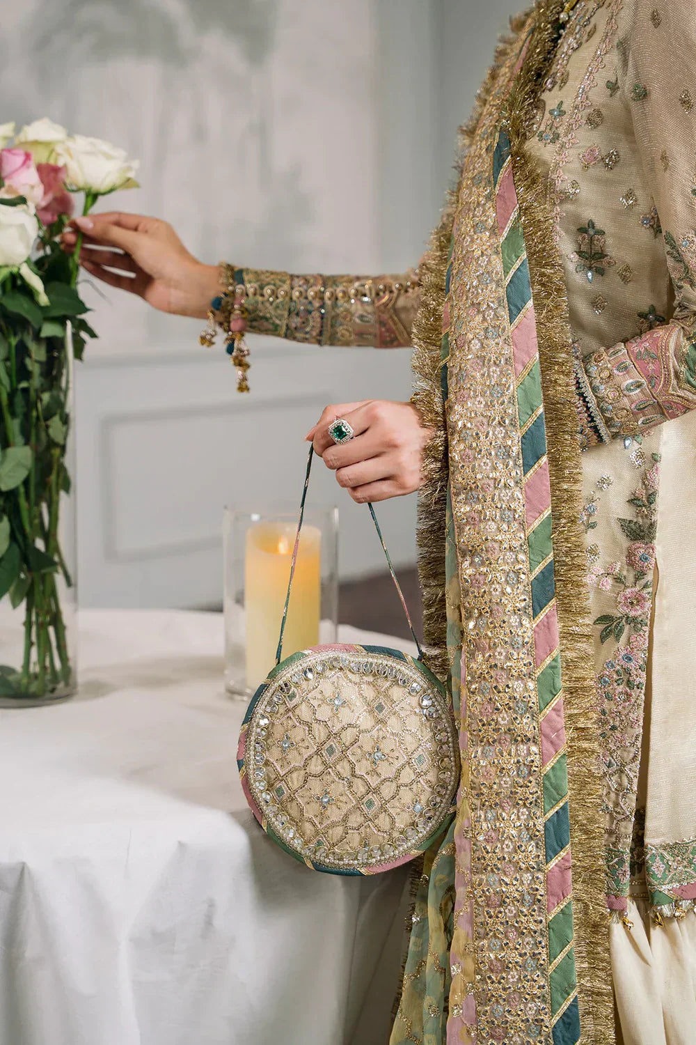 Baroque | Chantelle Embroidered Collection | CH12-04 -  Baroque Bridal - Original Designer Dress - House of Maryam