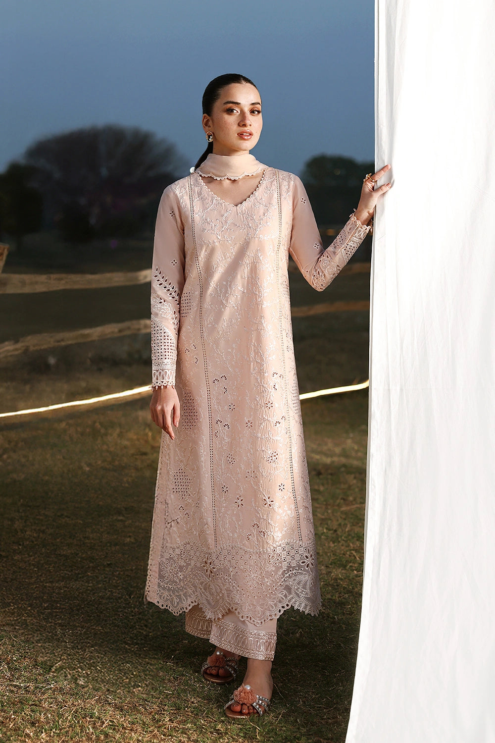 Azure | Luxury Lawn 26 | Petaline, image 6