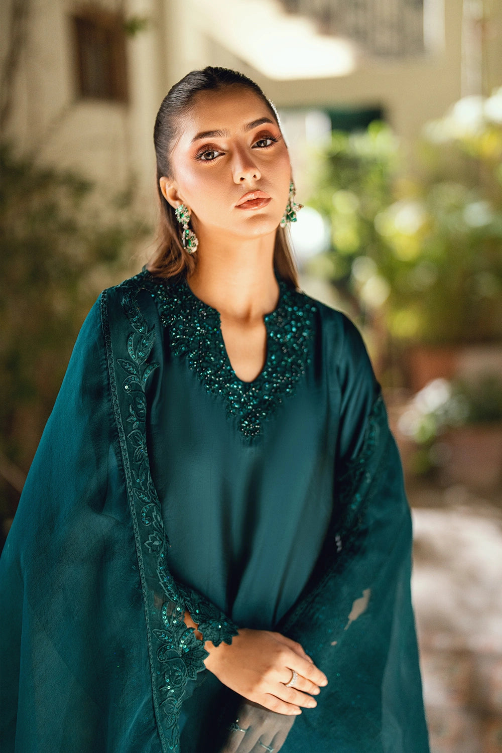 Azure | Vogue Formals | Teal Tiara, image 3