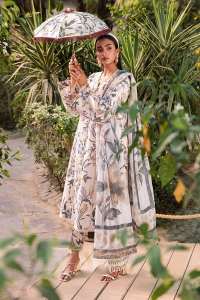 Alizeh | Sheen Lawn Prints 24 | GARDENIA -  Alizeh Casuals - Original Designer Dress - House of Maryam