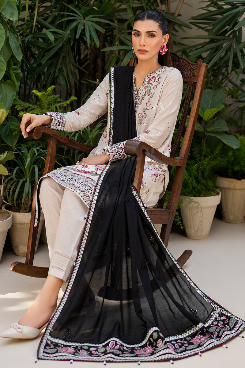 Jazmin | Summer Lawn 25 | IL-SS24-D8 -  Jazmin Ladies Clothes - Original Designer Dress - House of Maryam