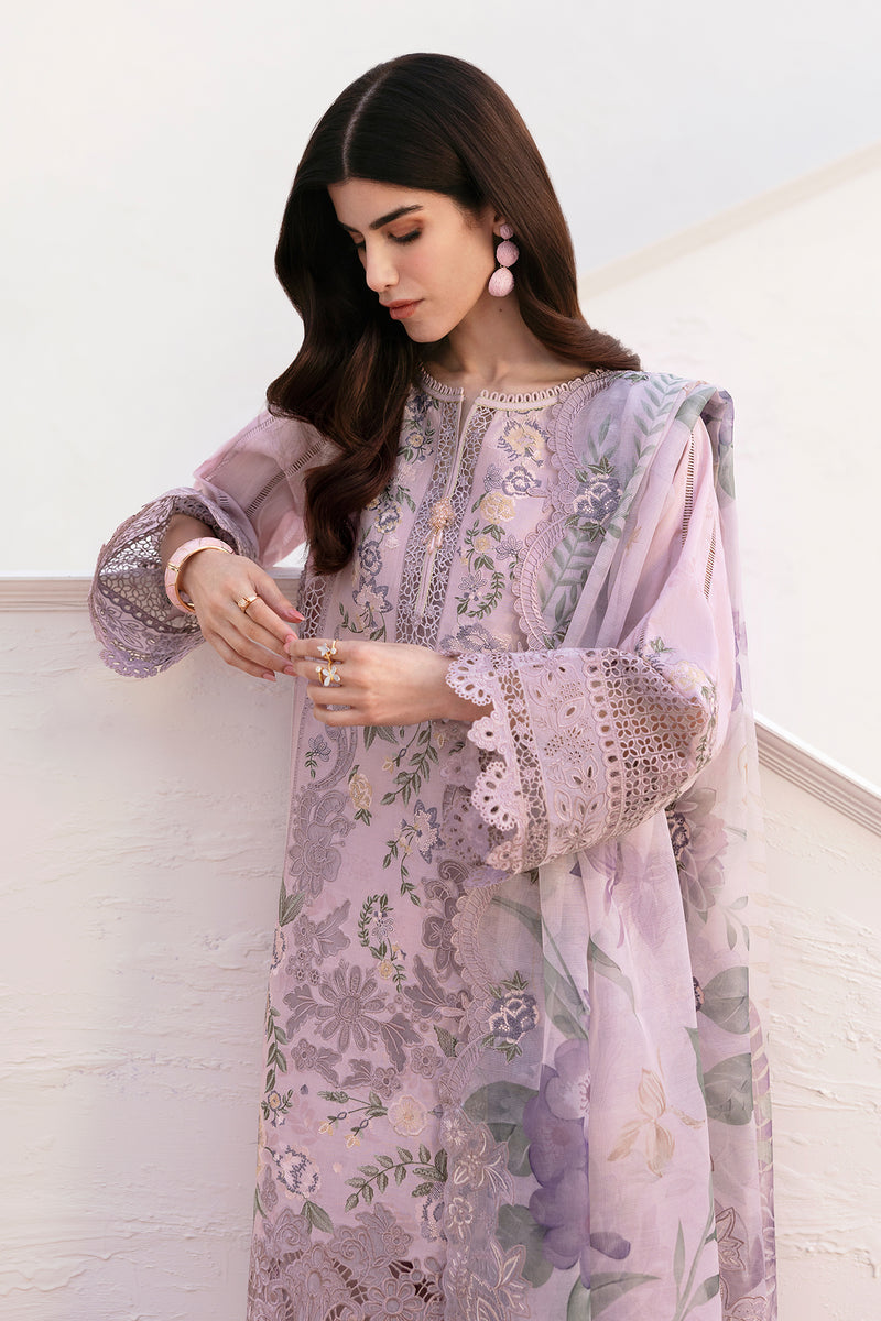Baroque | Eid Lawn 25 | EL-D08 -  Baroque Ladies Clothes - Original Designer Dress - House of Maryam