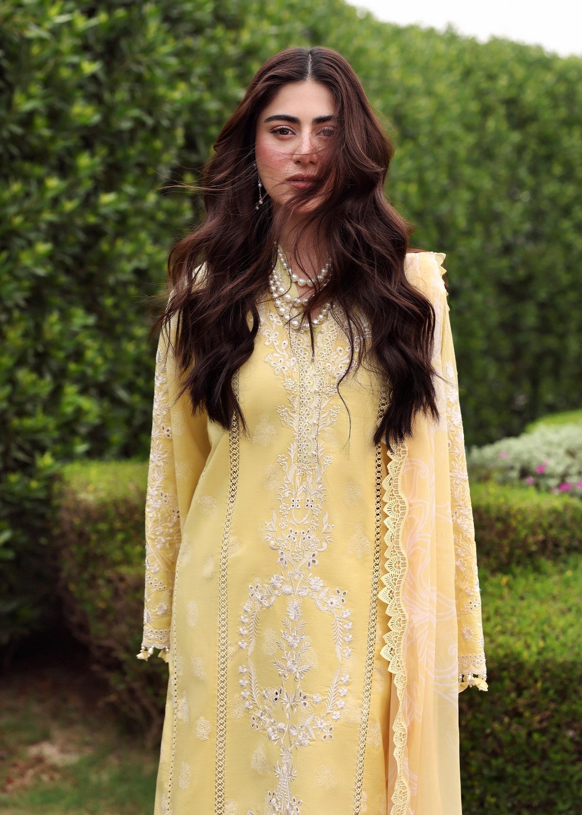 Sardinia | Embroidered Lawn Edit 26 | Sunlit Trail, image 6