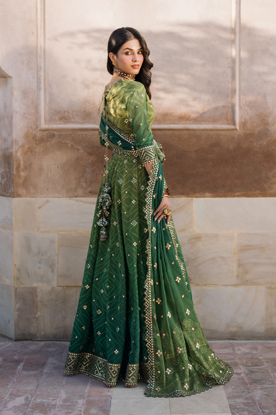 Iznik | Bandhani Formals | UE-328 -  Iznik Ladies Clothes - Original Designer Dress - House of Maryam