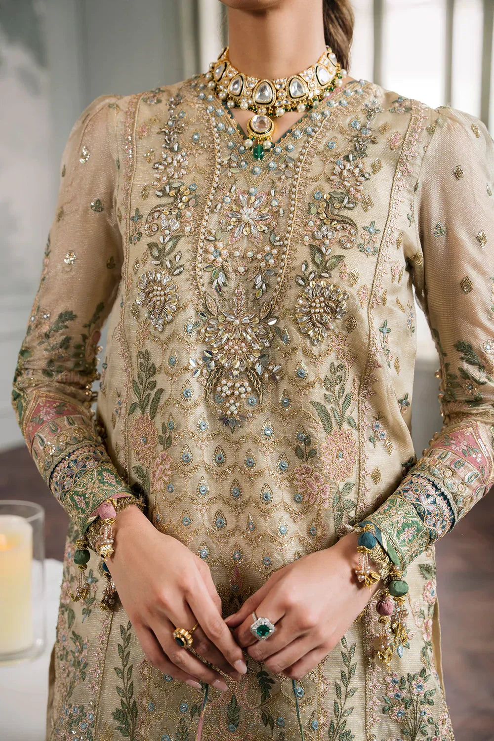 Baroque | Chantelle Embroidered Collection | CH12-04 -  Baroque Bridal - Original Designer Dress - House of Maryam